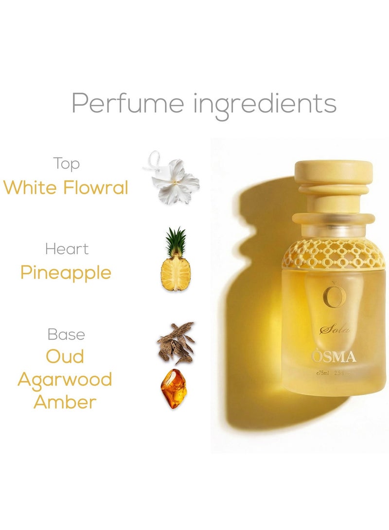 Osma Sola Perfume Oud & Amber Harmony / 75 ml - Image 4